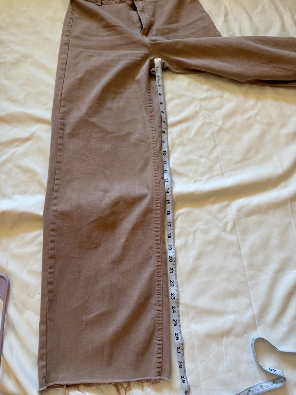 OAT New York Wide Leg Raw Hem Jeans - Picture 10 of 11